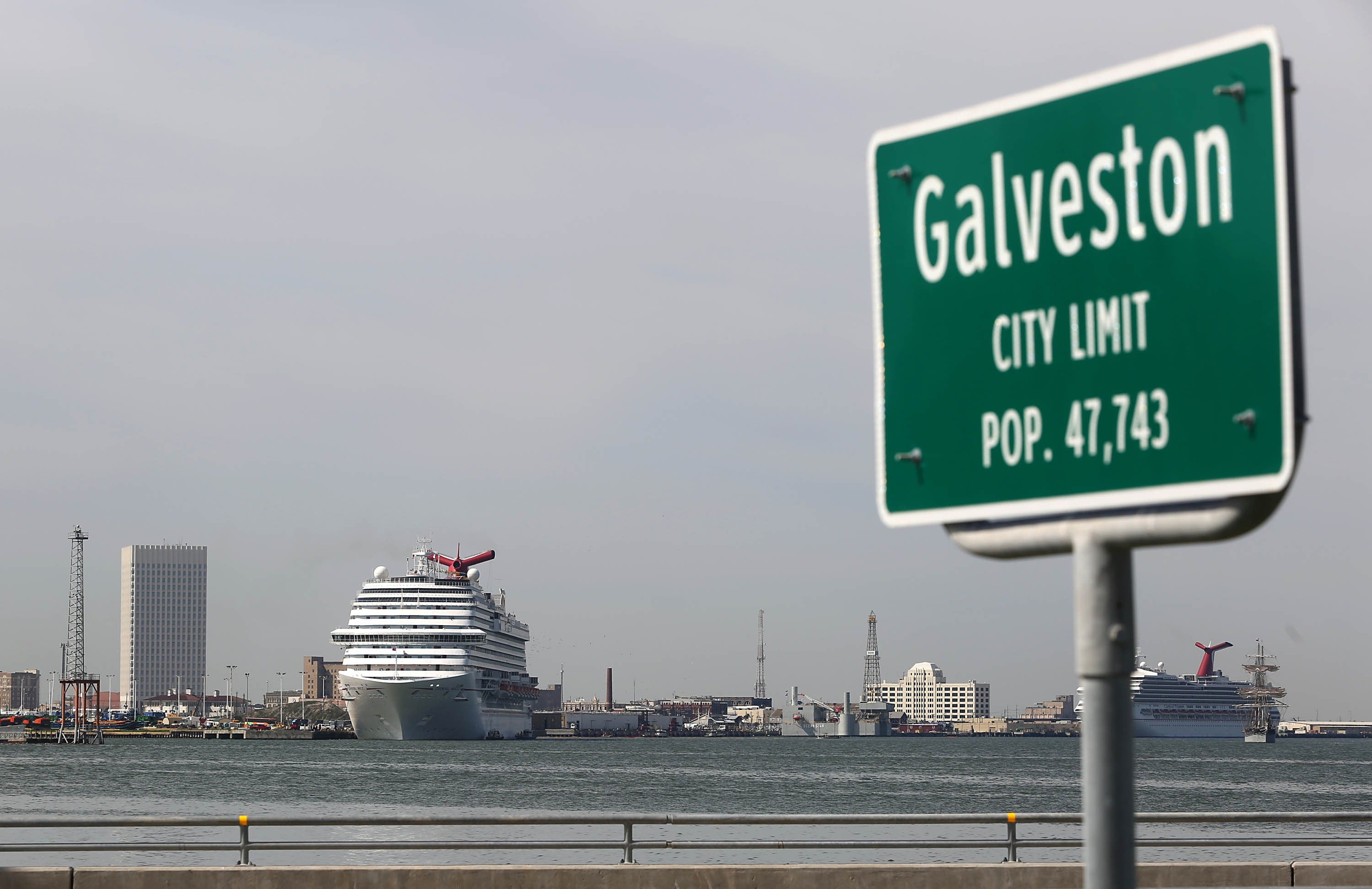 Dos hombres regresaron de un crucero de Royal Caribbean y se encontraron con que su automóvil estaba lleno de arañas en la Terminal de Cruceros 10 de Galveston, Texas, EE. UU.