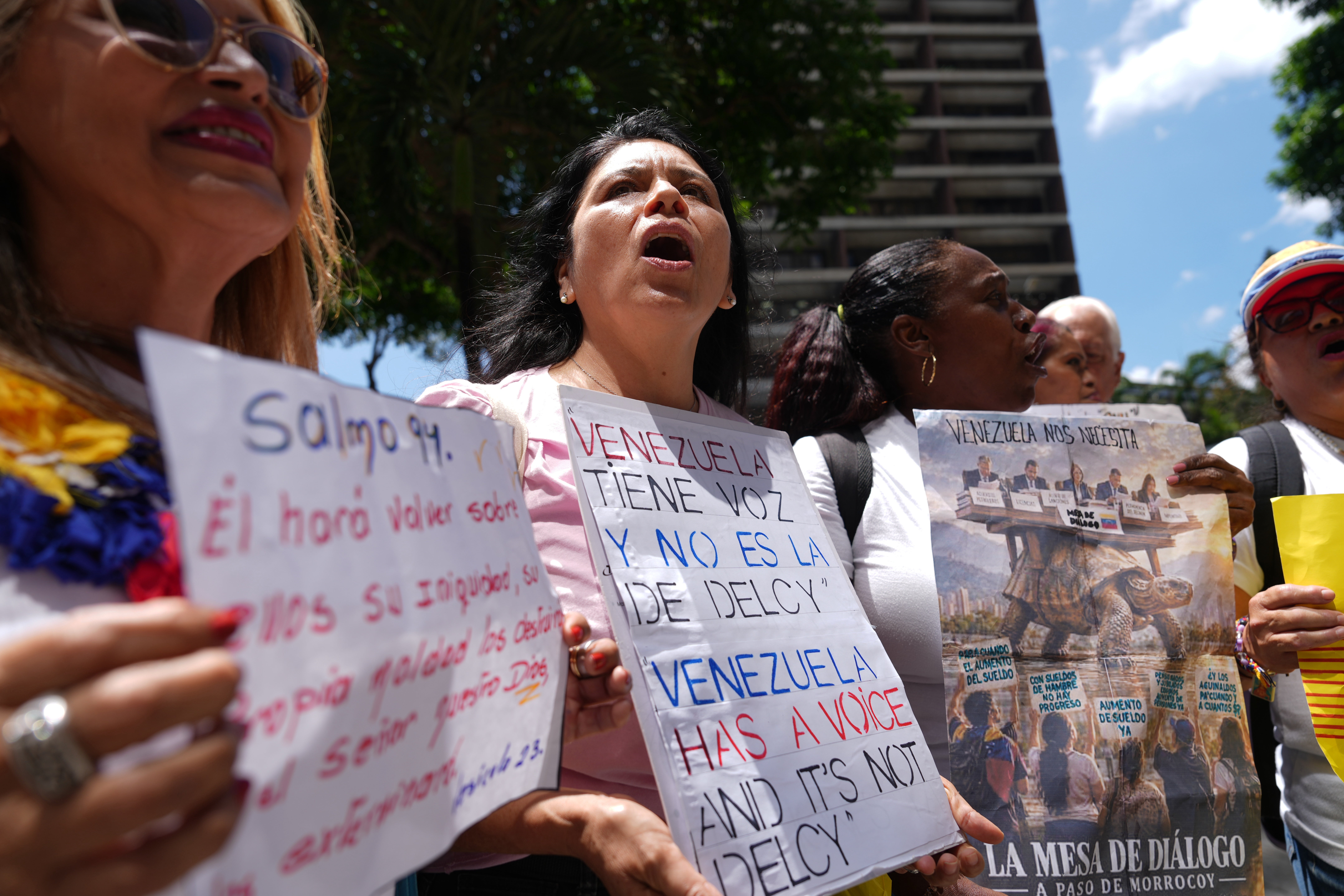 ONU-VENEZUELA-PROTESTA