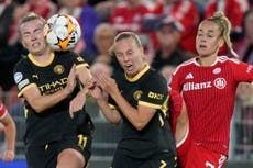 Man City rescata empate ante Bayern Múnich en su regreso a la Champions femenina