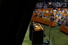 Zelenskyy en la ONU insta a líderes a asfixiar ingresos de Rusia