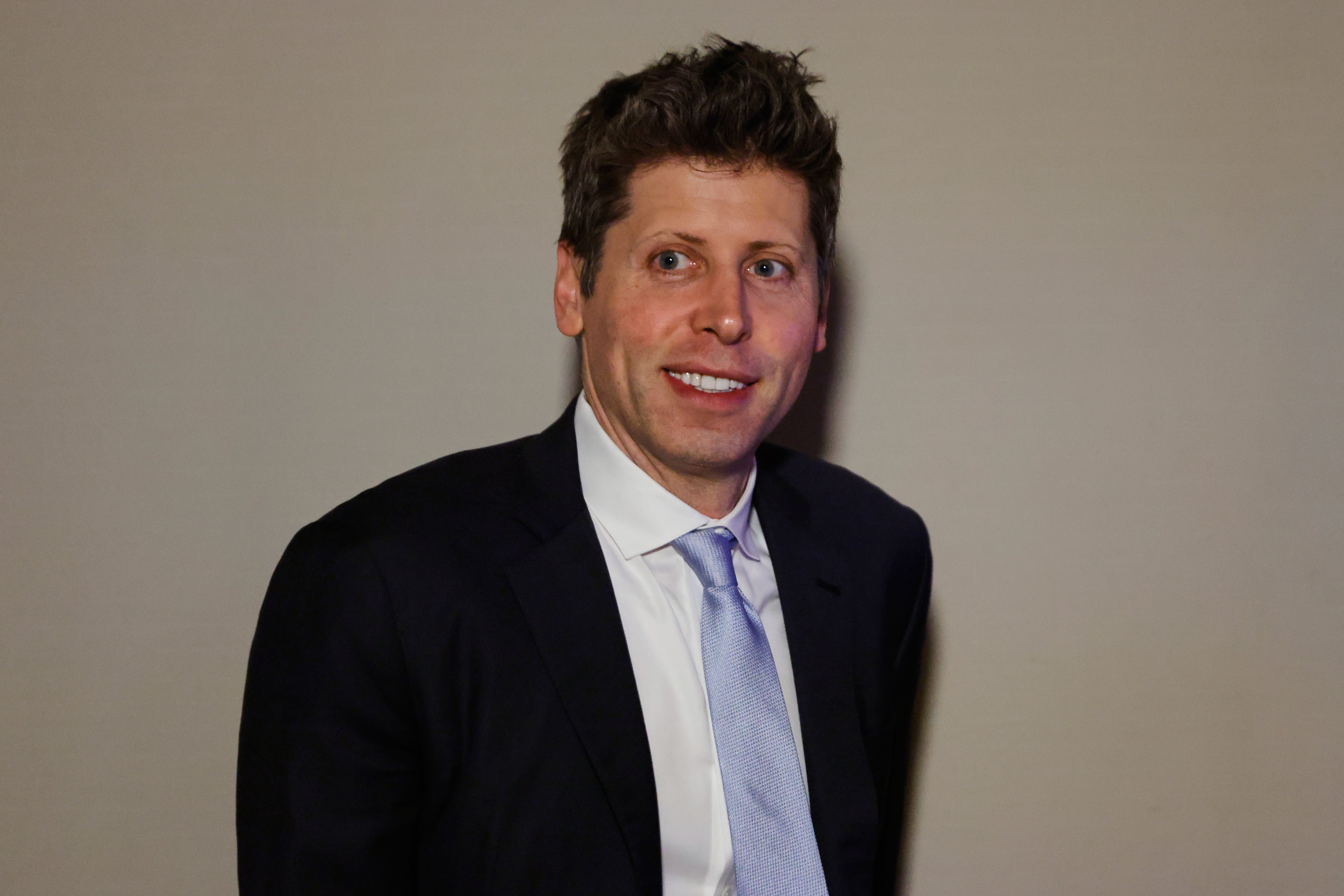 <p>Sam Altman, director ejecutivo de OpenAI, llega a la sede de las Naciones Unidas antes de una reunión del Consejo de Seguridad sobre inteligencia artificial, durante el 81.º periodo de sesiones de la Asamblea General de la ONU  </p>