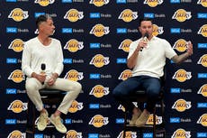 LeBron James se fue, pero Pelinka y Redick, de Lakers, se ilusionan con el futuro