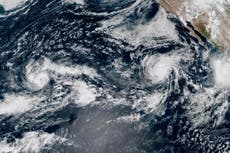 Huracán Nolo amenaza a Hawai con fuertes lluvias; Polo se mantiene cerca de México
