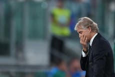La crisis de Italia se agudiza con derrota en casa ante Bélgica en regreso de Mancini