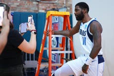 Irving listo para 'patear traseros' con los Mavs tras 19 meses fuera por lesión de ACL