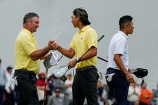 Barrida del Equipo Internacional deja a EEUU en un hoyo 7-3 en la Presidents Cup