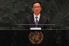 En su discurso en la ONU, China enfatiza desarrollo global y el diálogo y critica el proteccionismo
