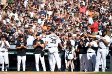 Justin Verlander se despide entre lágrimas.Tigres remontan y vencen 4-3 a Pirata s