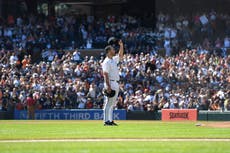Justin Verlander se despide de forma emotiva del béisbol, rodeado de su familia y compañeros