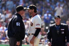 El mánager Tony Vitello expulsado por séptima vez este con los Gigantes