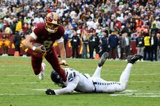 Commanders cortan racha de 12 triunfos de Seattle y vencen a Seahawks 33-31