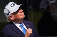 El gobierno de Trump difunde anuncio de campaña 2024 con fondos públicos