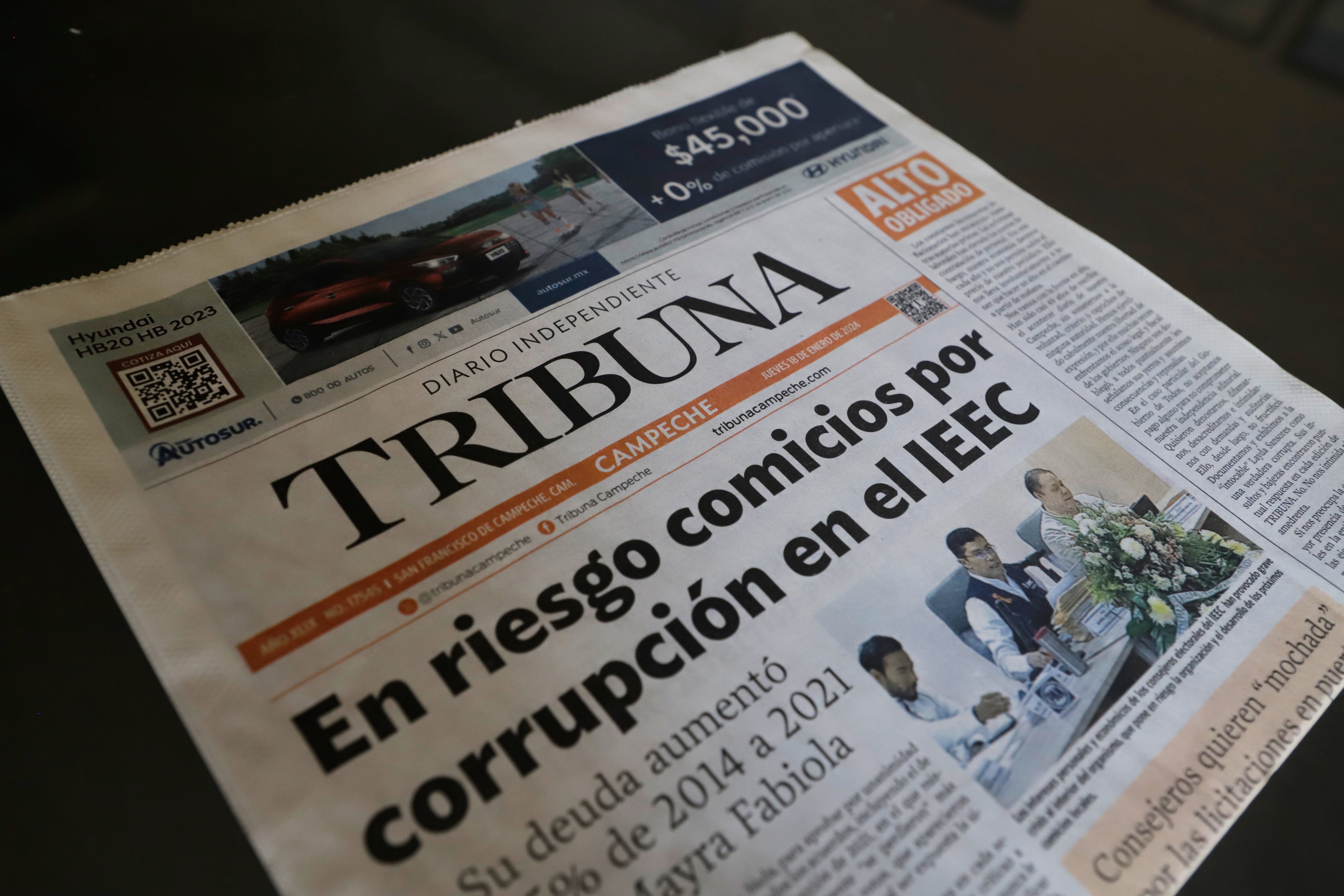MÉXICO-LIBERTAD DE PRENSA