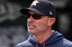 La clasificación de Astros a playoffs pesará en la decisión sobre el futuro de Joe Espada