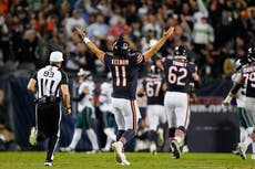 Case Keenum brilla en su regreso como titular y los Bears aplastan 27-7 a los Eagles