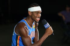 Gilgeous-Alexander y Thunder siguen confiados en competir pese a cambios en la plantilla