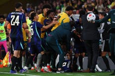 Vinicius Júnior y Raphinha brillan en triunfo 4-2 de Brasil sobre Australia tras gresca