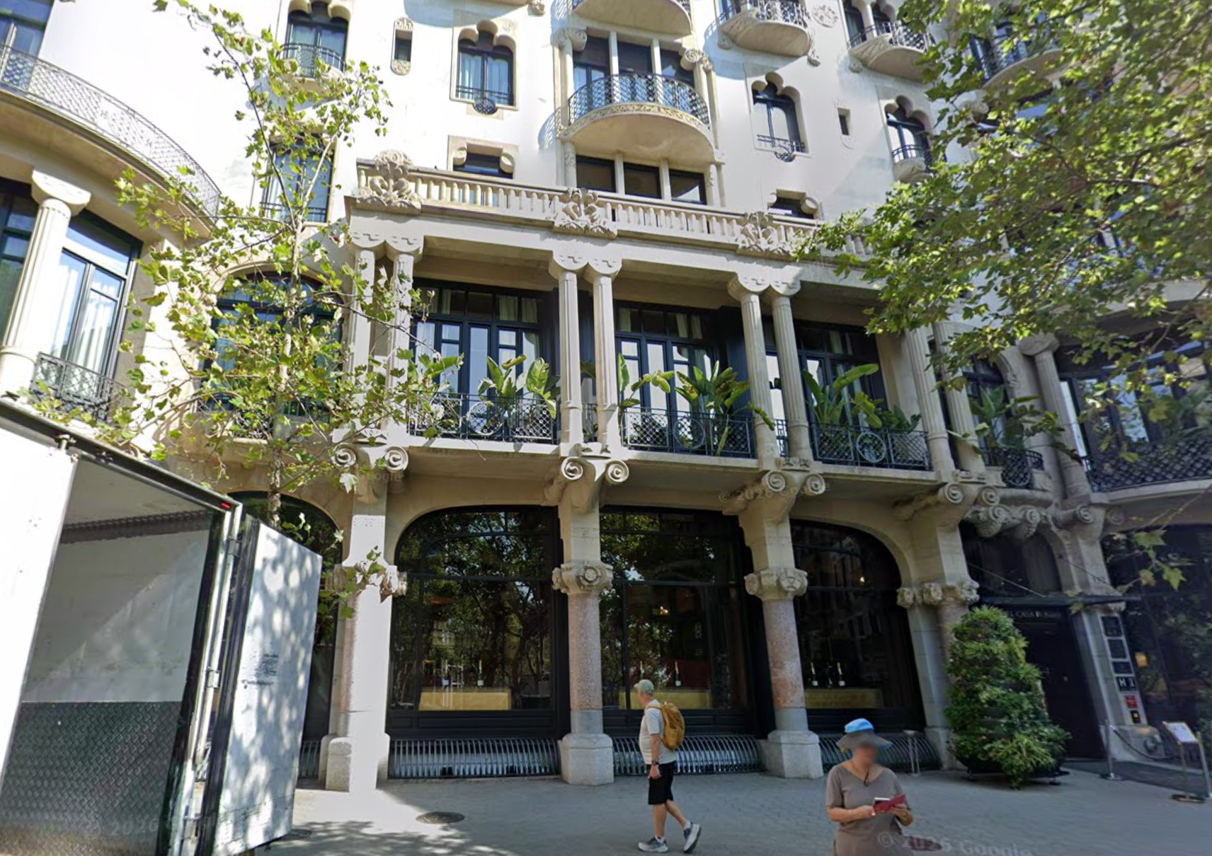 El Hotel Casa Fuster, un hotel de $475 por noche situado cerca del centro de la ciudad