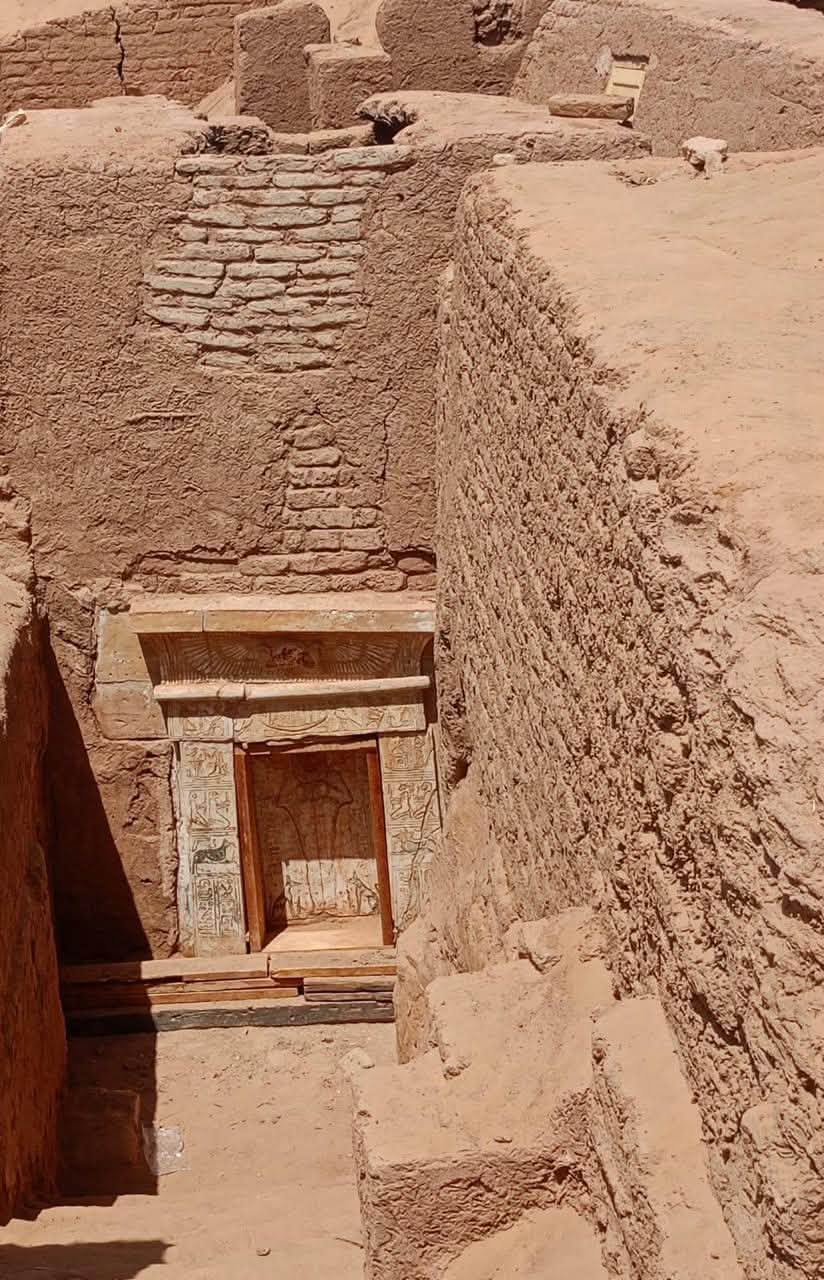 Yacimiento arqueológico en Egipto