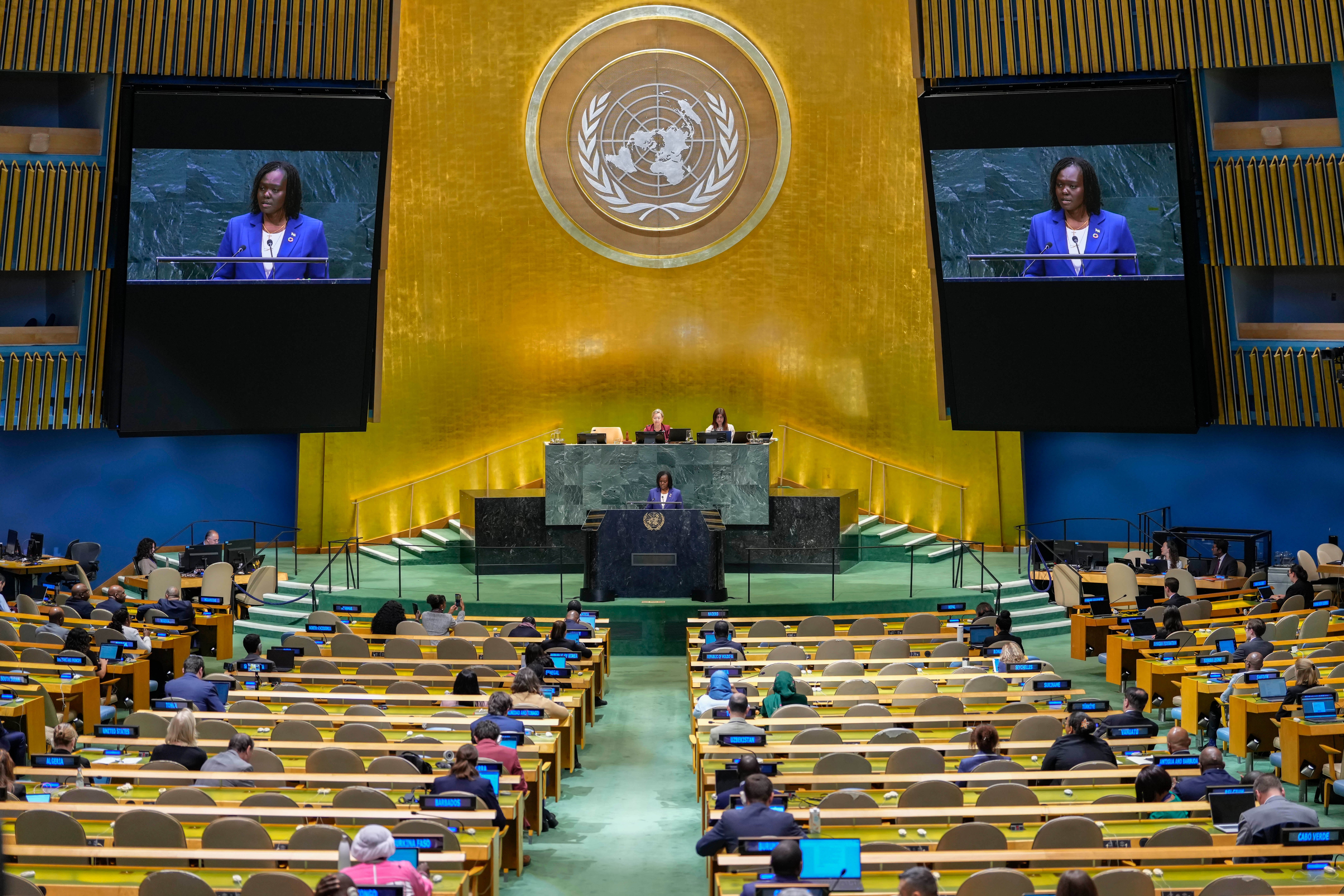 ONU-GEN ASAMBLEA GENERAL-IGUALDAD