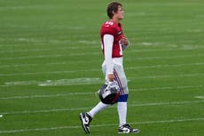 J.J. McCarthy llega a Giants con un camino incierto para ser su quarterback titular