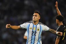 Argentina aprueba con goleada ante Bolivia su primer desafío tras retiro de Messi