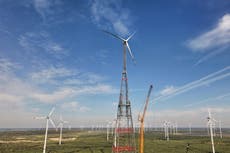 Turbina eólica más alta que la Torre Eiffel busca aumentar la producción eléctrica alemana
