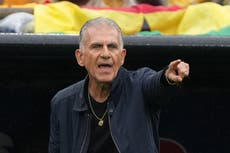 Carlos Queiroz renuncia como técnico de Ghana un mes después de su regreso al cargo