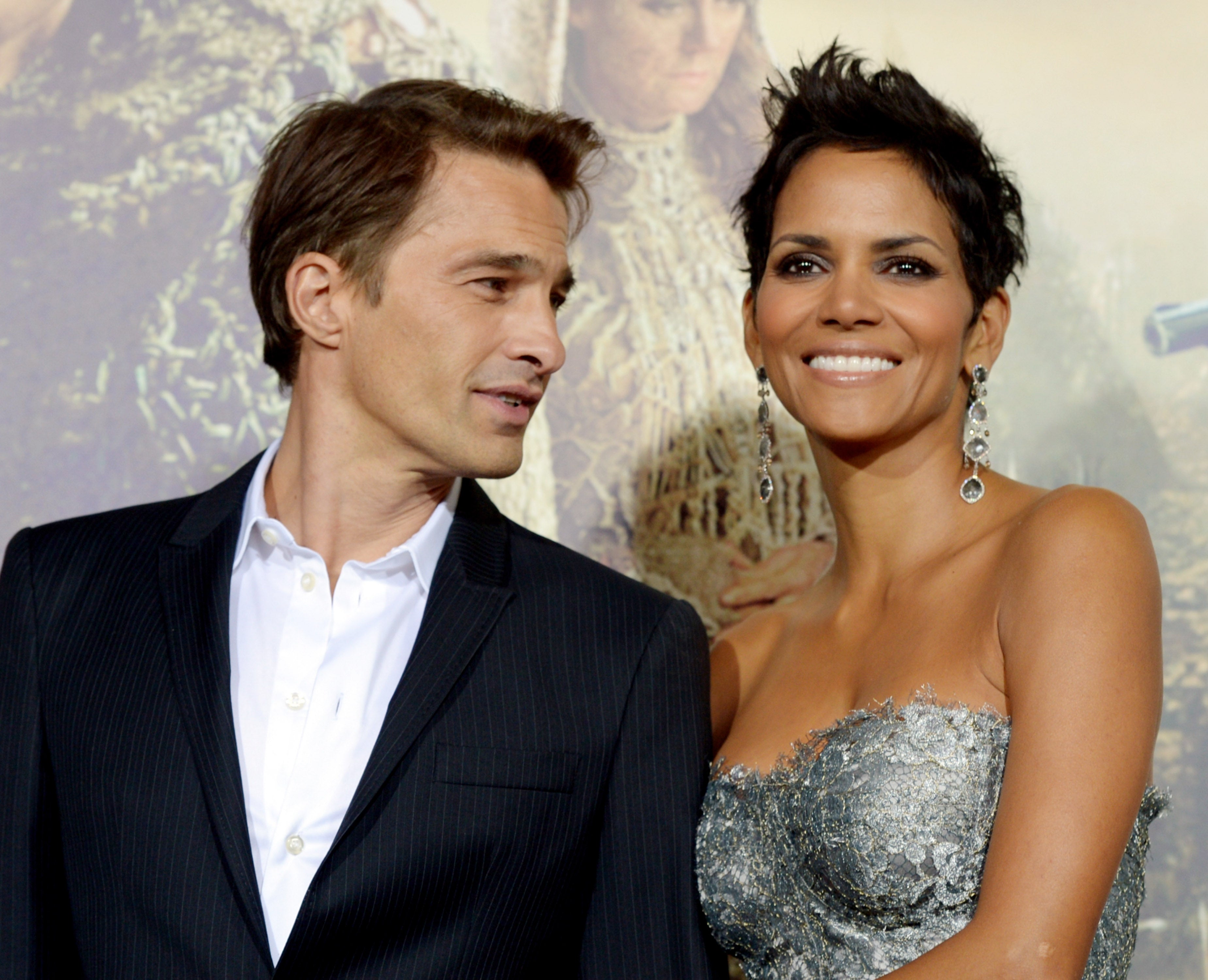 Halle Berry junto a su exesposo, Olivier Martinez
