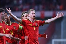Los veteranos Lewandowski y De Bruyne brillan mientras Džeko se despide en la Liga de Naciones