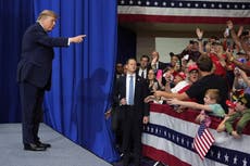 Trump defiende centros de datos en mitin de campaña en Ohio