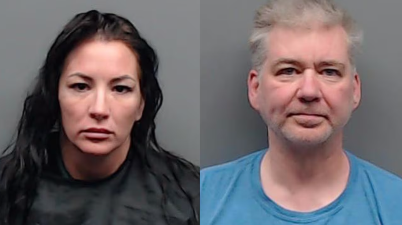 Alicia Evonne Sánchez, de 37 años, a la izquierda, ha sido acusada de abuso sexual contra un menor de 14 años después de que, presuntamente, permitiera que el Dr. Kenneth Donald Haygood, sonriendo a la derecha, abusara de un menor a cambio de pastillas de Adderall