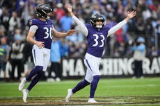 Ravens vencen 24-18 a Titans pese a lesión de Lamar Jackson y Henry anota ante su exequipo