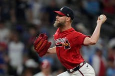 Chris Sale está descansado para 3er juego ante Dodgers. El "mejor escenario" para el as de Atlanta