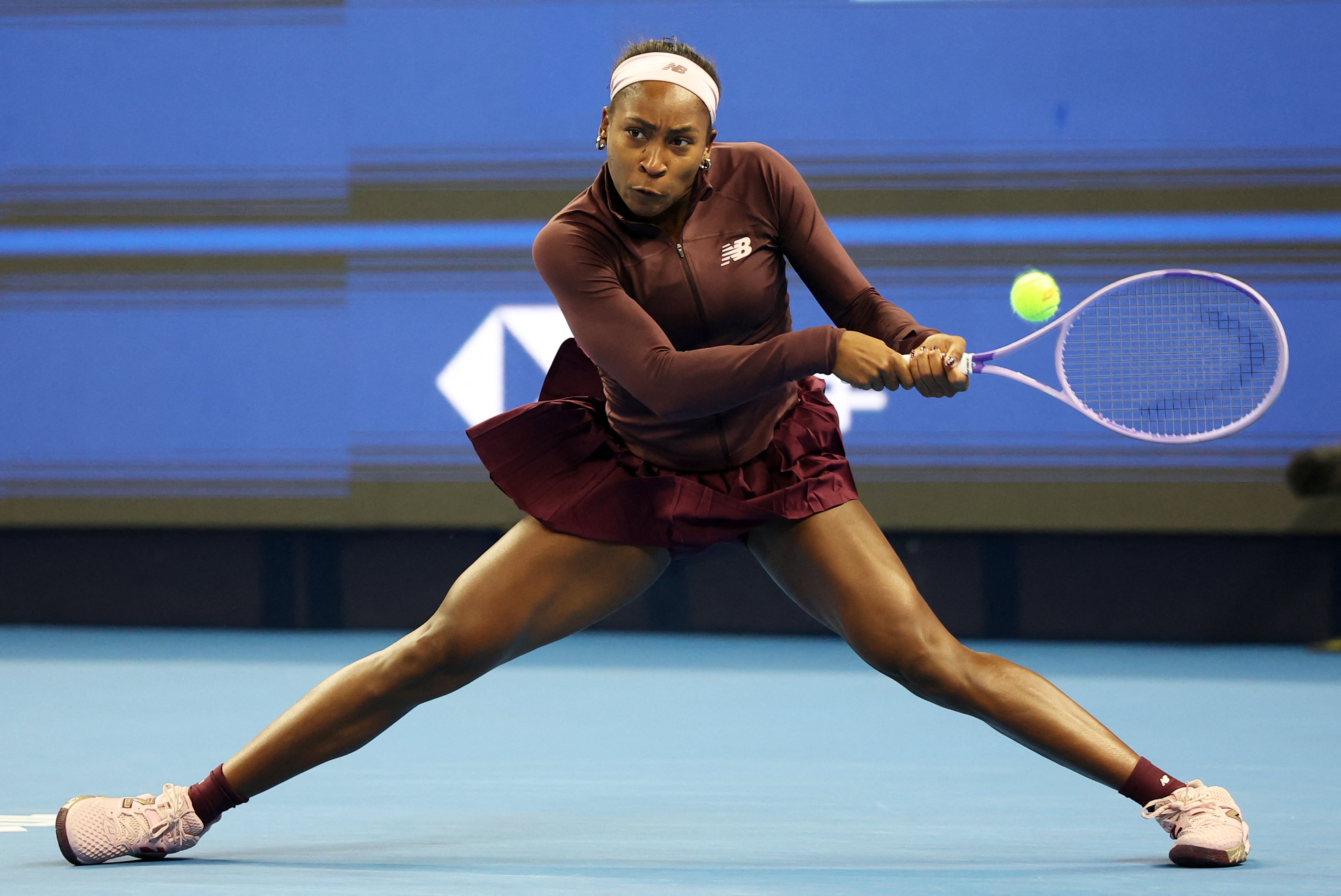 Gauff denuncia los insultos racistas tras el polémico incidente del Abierto de China