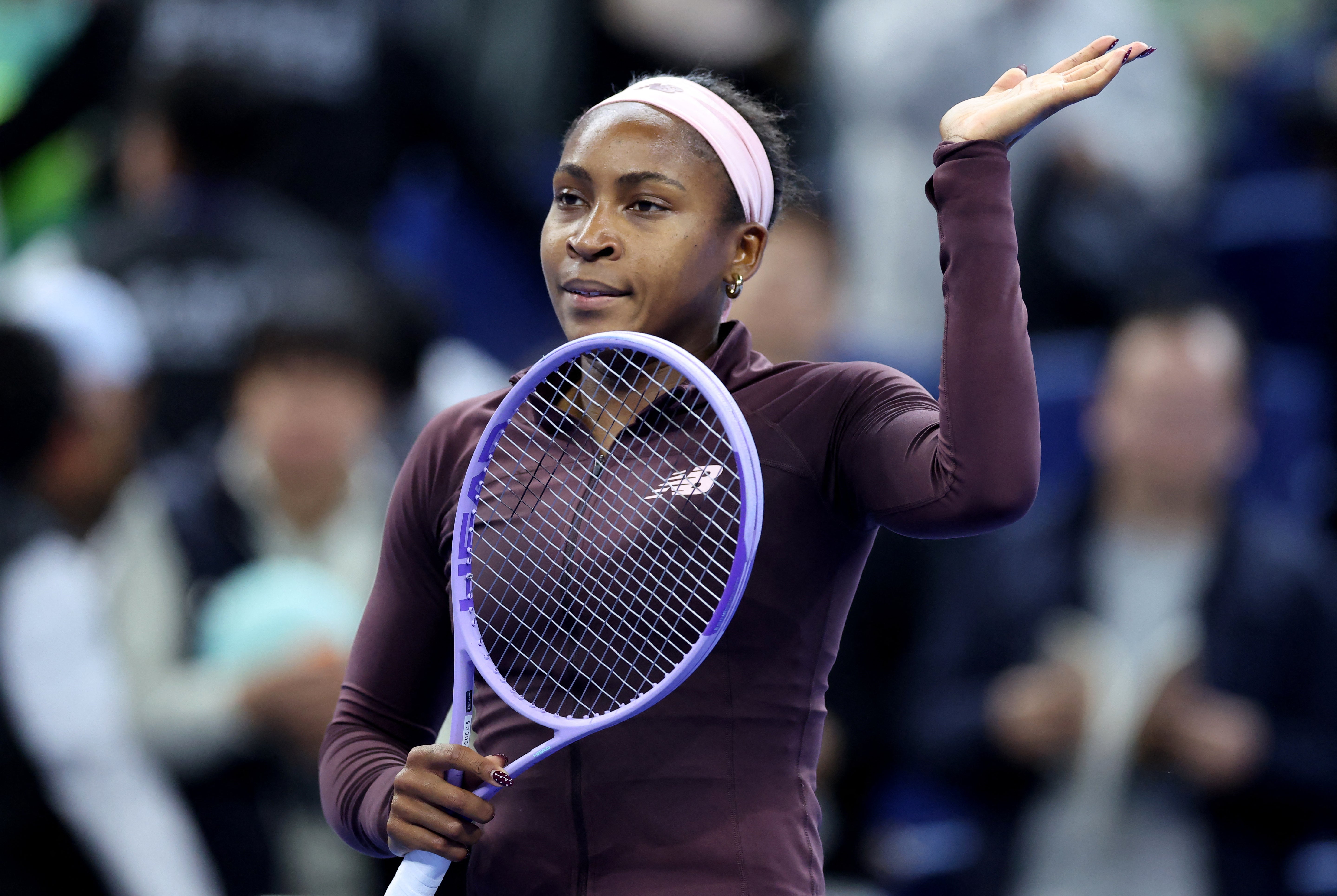 Gauff se clasifica para los octavos de final en Pekín