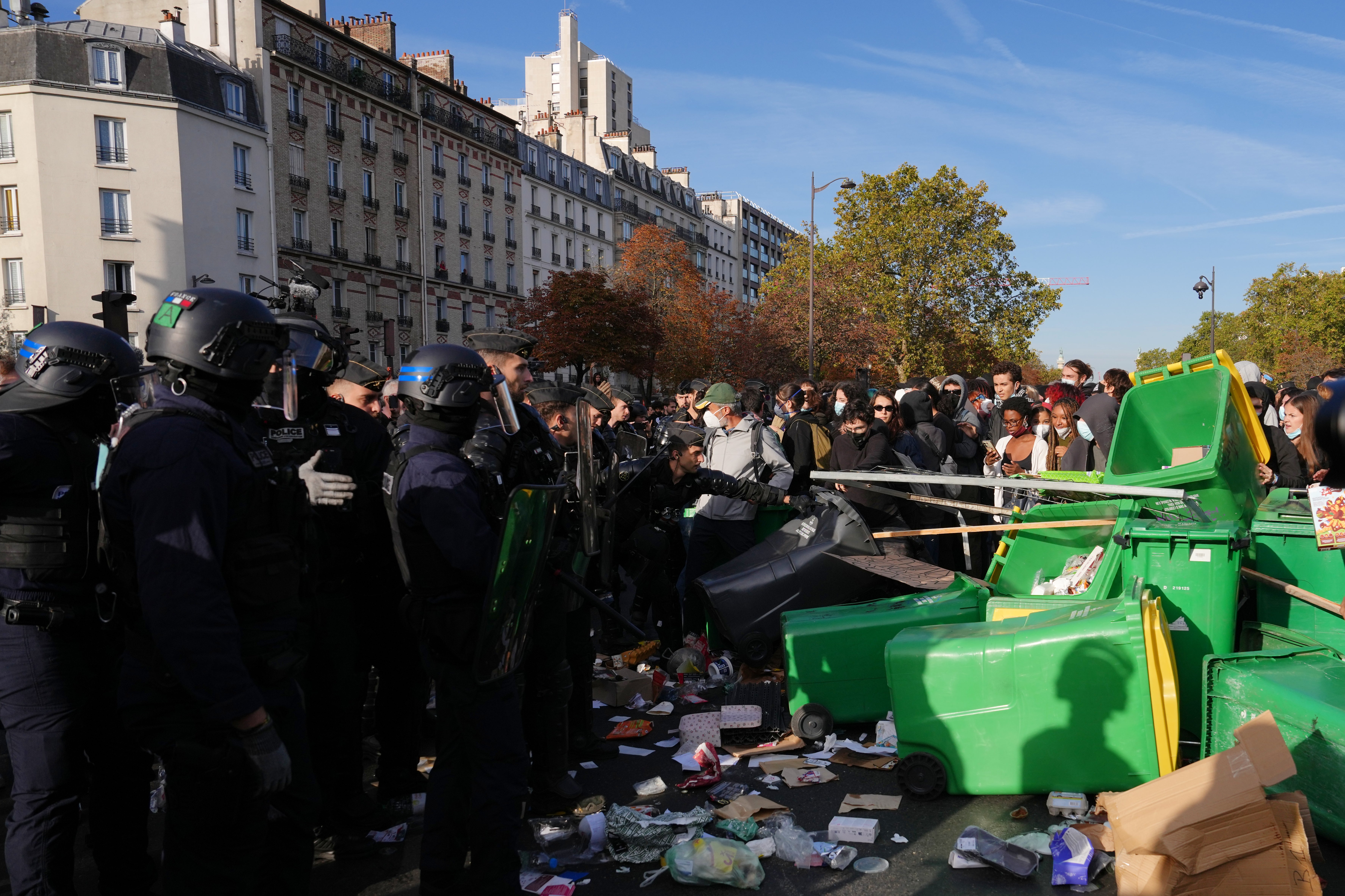 FRANCIA-PROTESTAS ESTUDIANTES