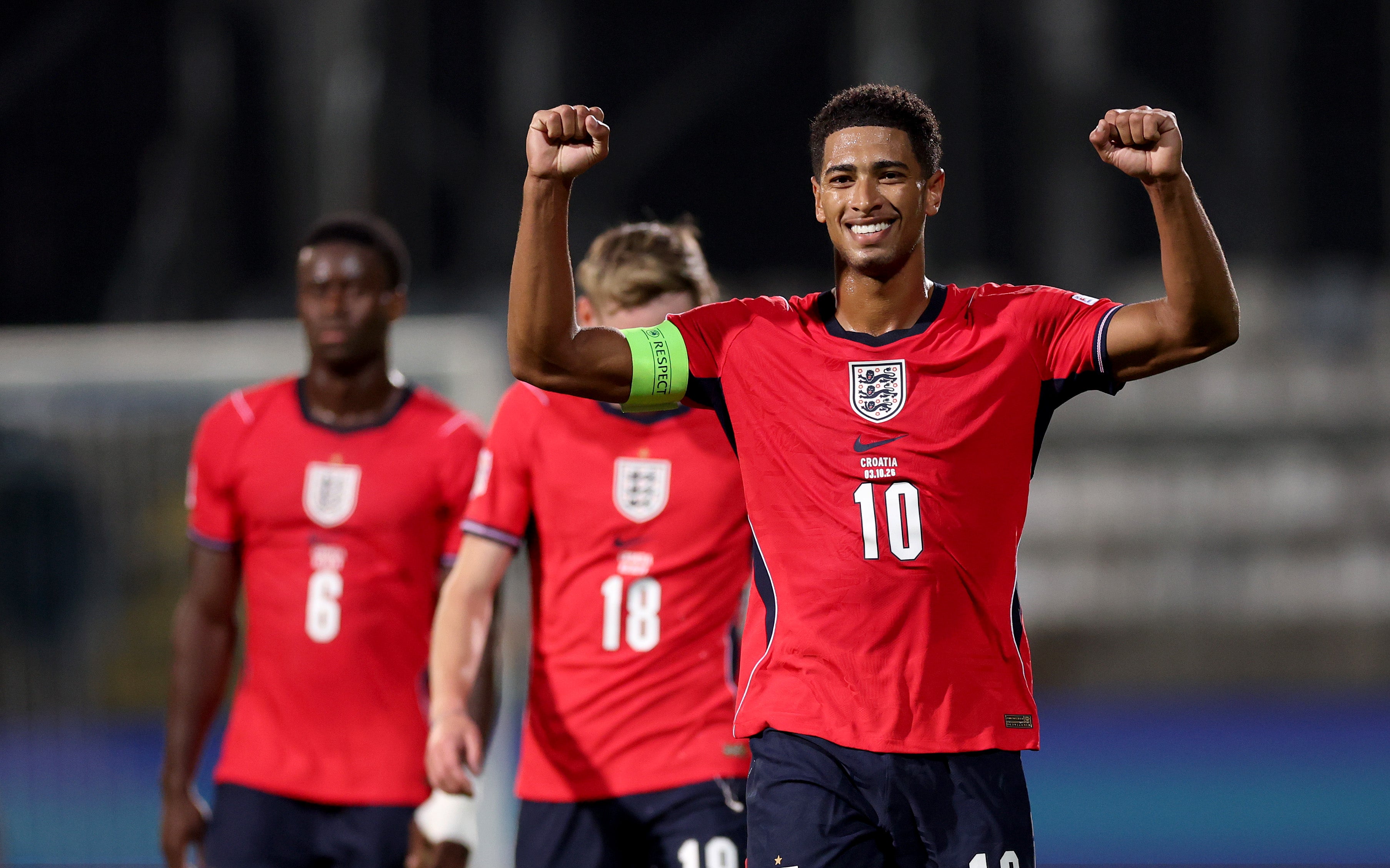 Jude Bellingham ha seguido siendo indispensable para Inglaterra desde el Mundial