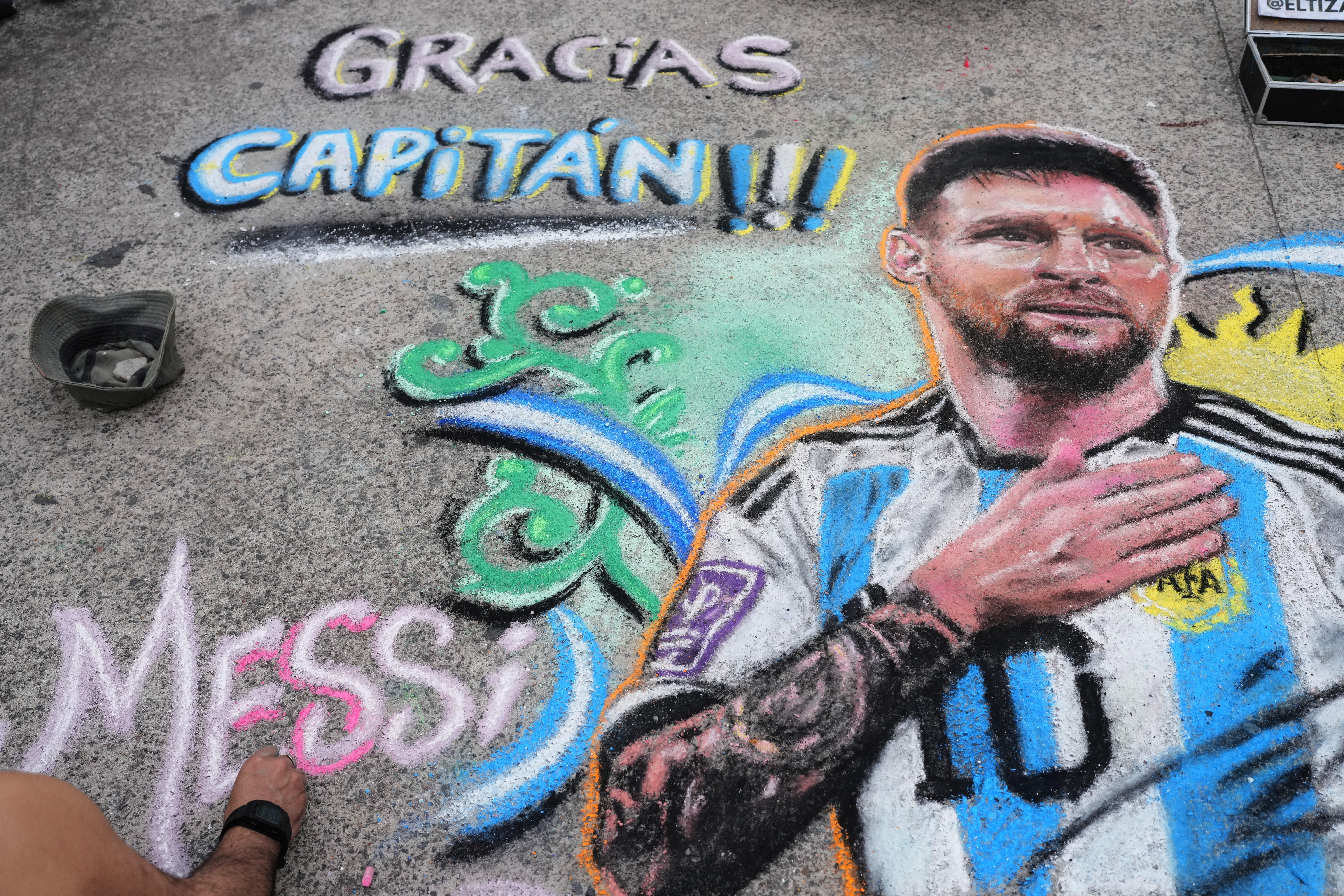 ARGENTINA-MESSI-DESPEDIDA
