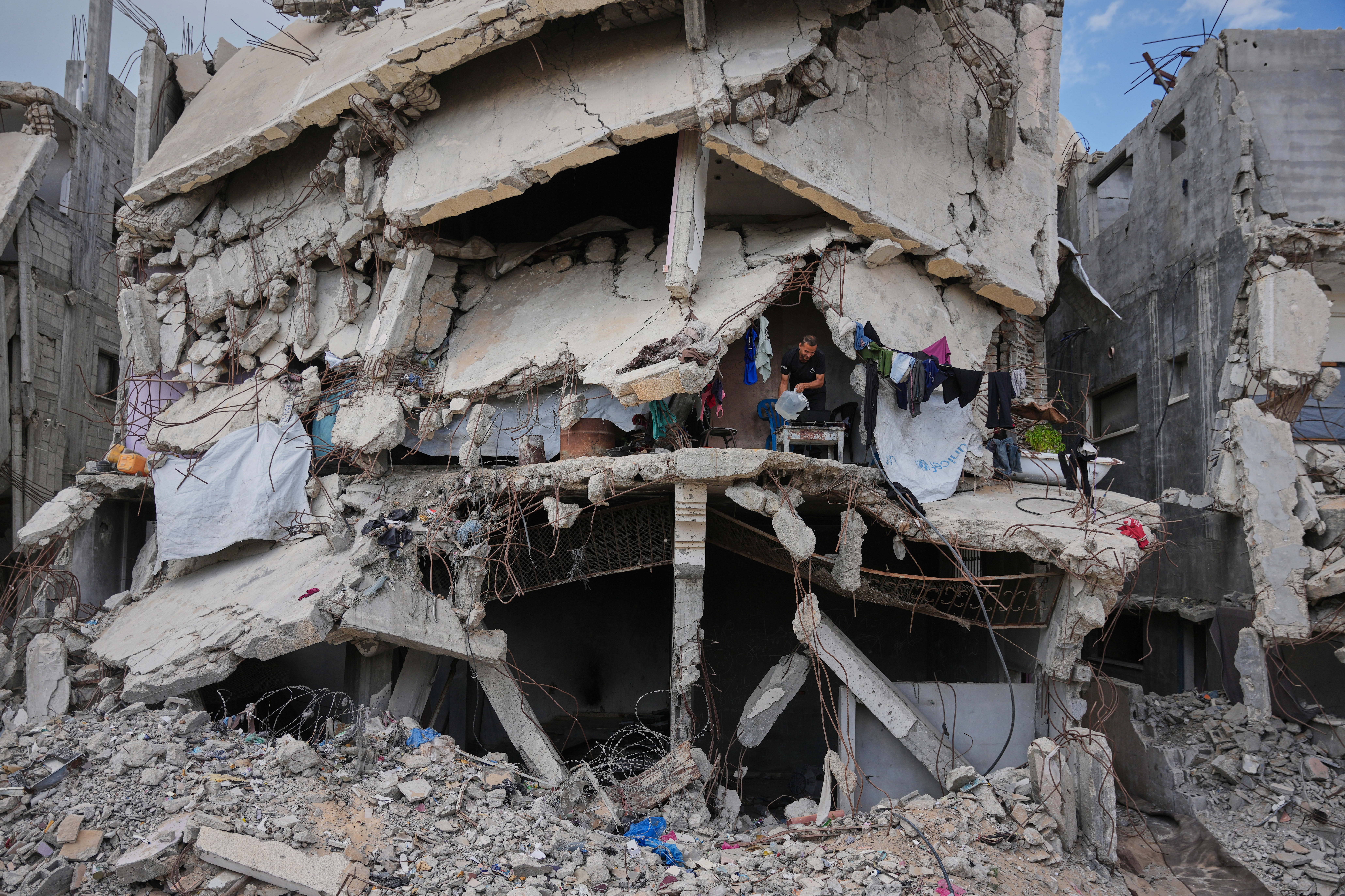 ISRAEL-PALESTINOS-HERIDAS DE GAZA