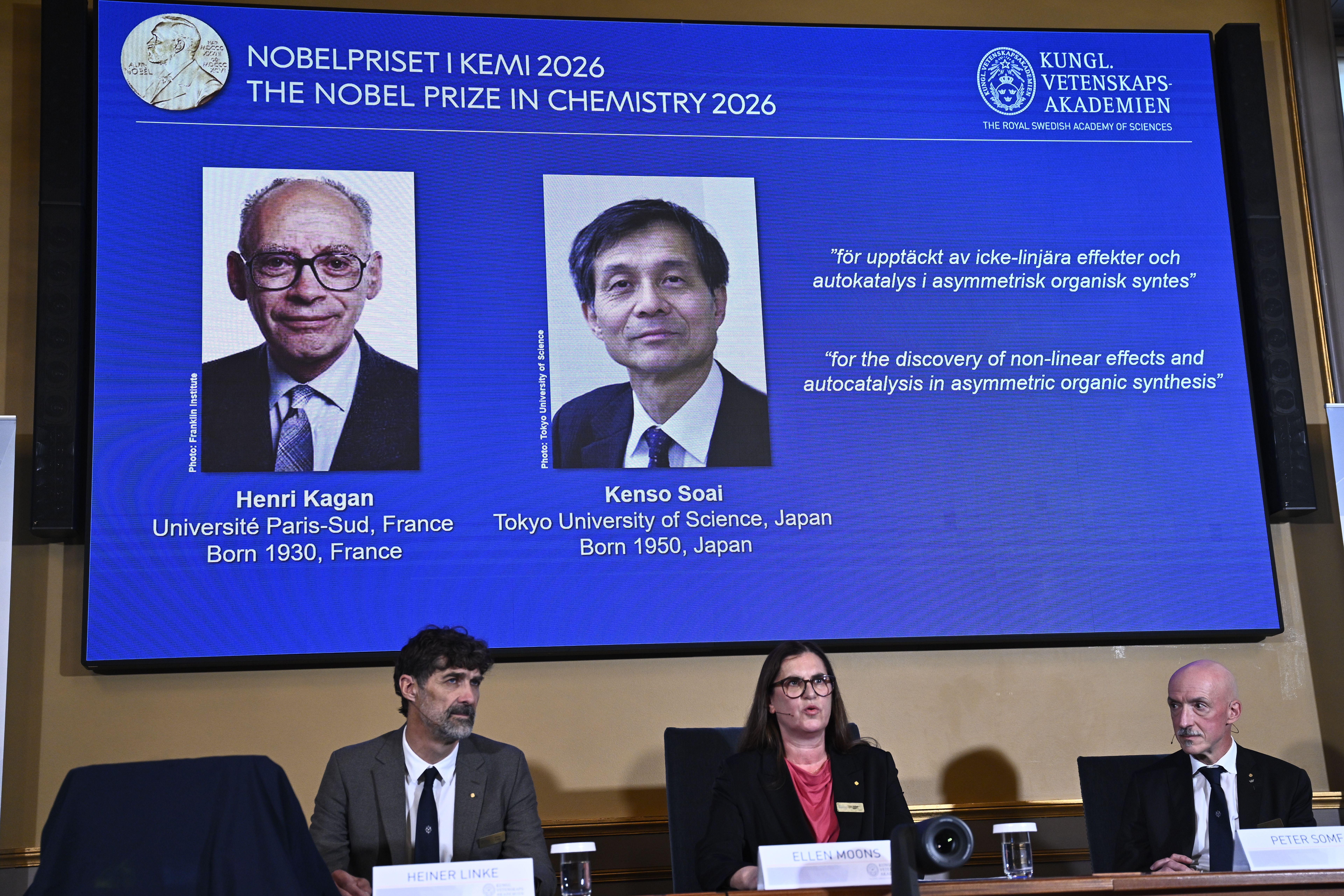 EUR-CIE NOBEL-QUÍMICA