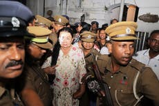 Ex primera dama de Sri Lanka es arrestada por acusaciones de corrupción