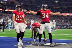 Bucs logran 1er triunfo de la campaña, 24-16 ante Cowboys sin alma ni rumbo