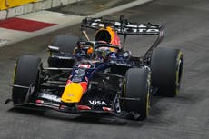 Verstappen obtiene la pole para el sprint de F1 en Singapur y Russell recorta a Antonelli