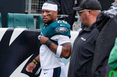 Saquon Barkley y DeVonta Smith quedan descartados para el juego de Eagles en Londres ante Jaguars