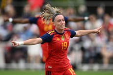 España vence 2-0 a Estados Unidos en duelo de los dos mejores equipos femeninos