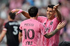 Messi marca dos en su 1er partido tras su retiro con Argentina e Inter Miami gana 4-0 a DC United