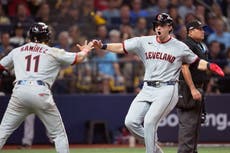 Guardianes se llevan el primero de la Serie de Campeonato al vencer 7-3 a Rays
