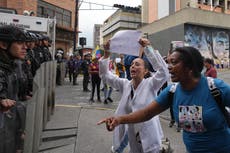 Trabajadores marchan para exigir mejoras salariales y derechos laborales en Venezuela