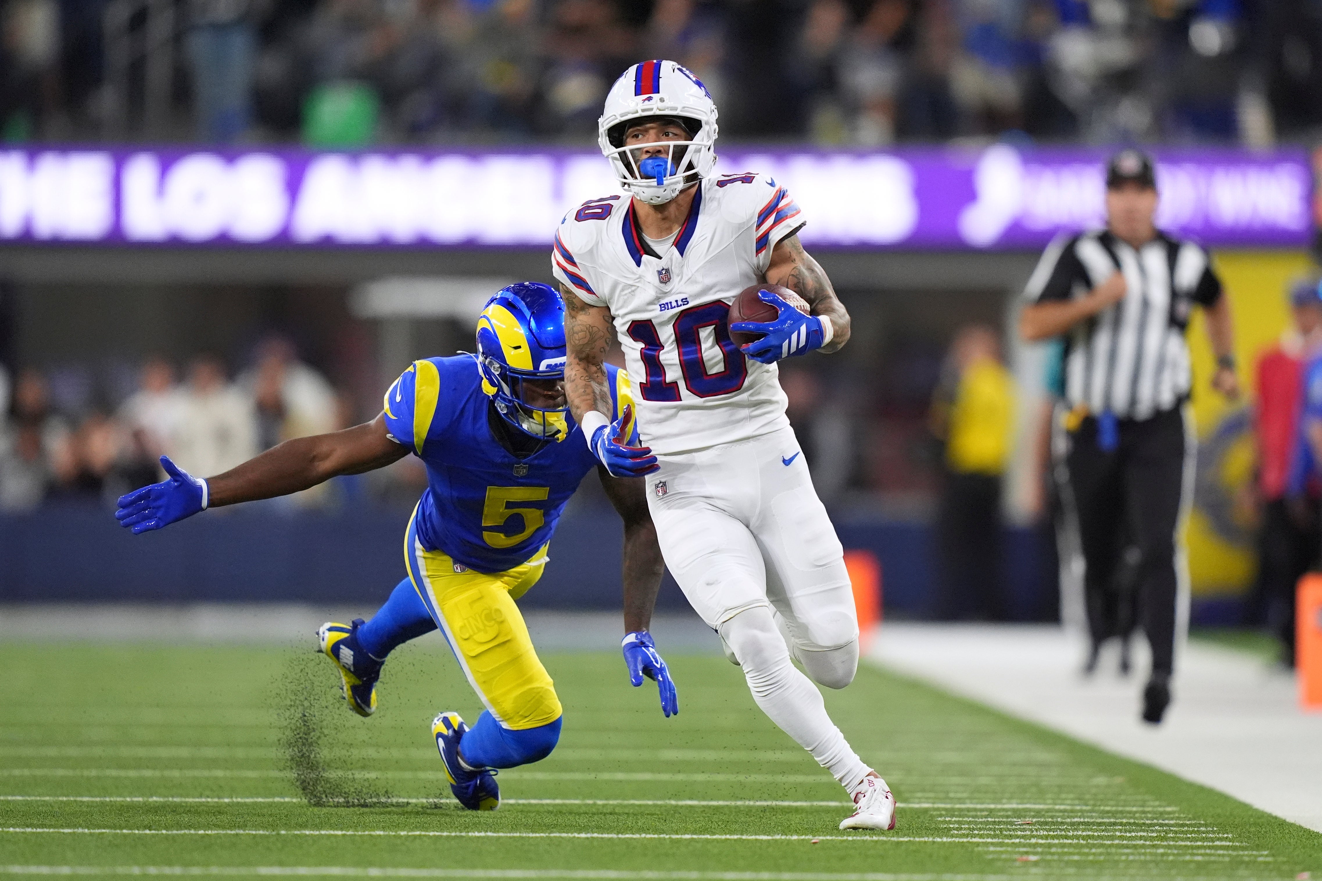 Los Rams eran favoritos al Super Bowl, pero tienen marca 2-3 tras una dolorosa derrota ante Bills